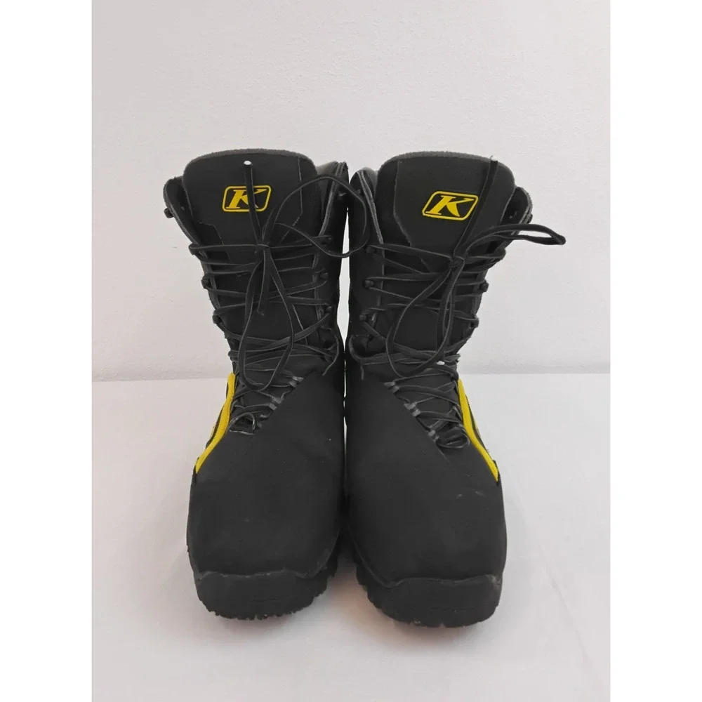 Klim Adrenaline GTX Snowmobile Boots 3108-002 Men's 10 Black Gore-tex #W4715